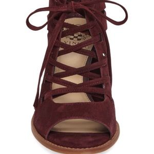 Vince Camuto Tressa Perforated Lace Up Sandal